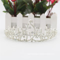 2017 Real Photo White Flower Beauty Queen Crown Wholesale